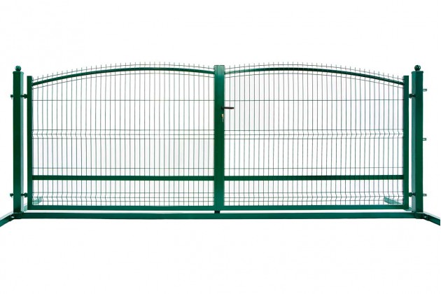 Brama  panelowa łukowa 4x1,5m